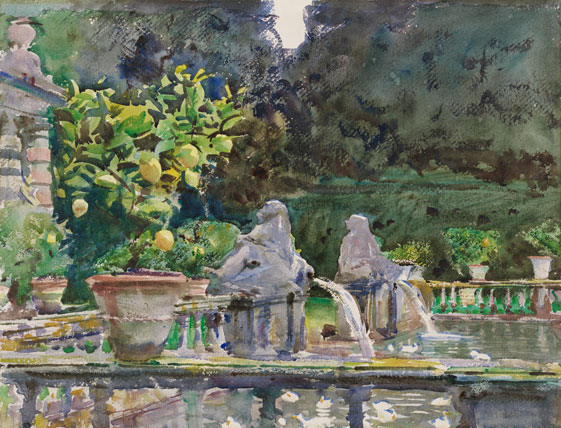 John Singer Sargent water-color