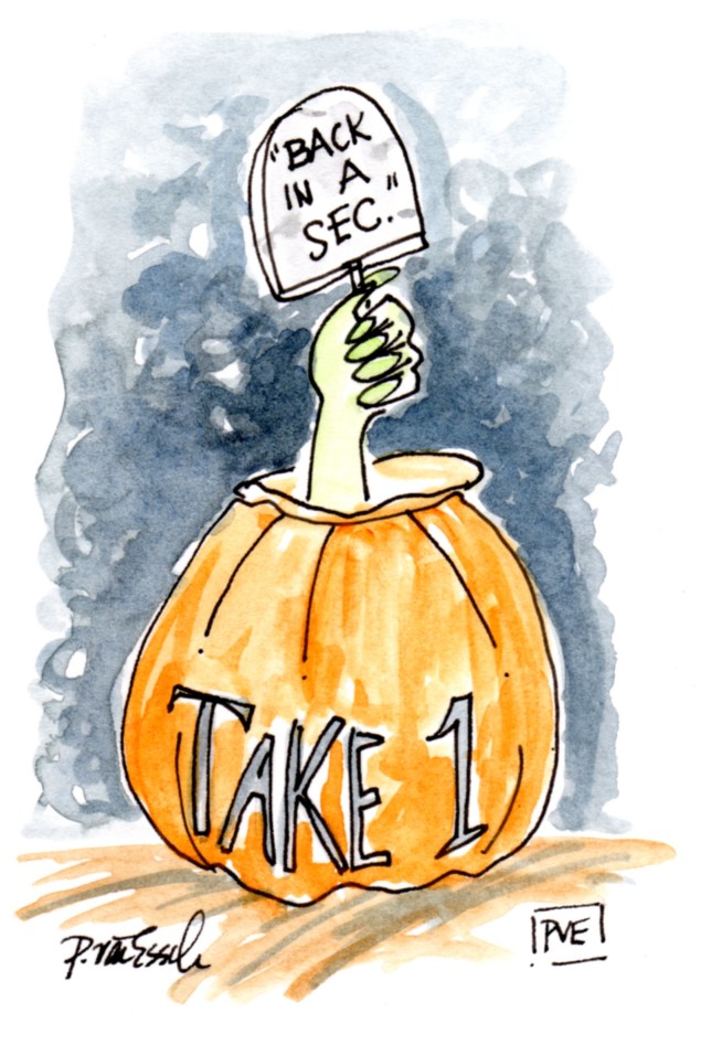 take one - trick or treat